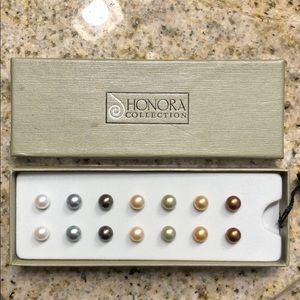 Honora Pearl earrings set